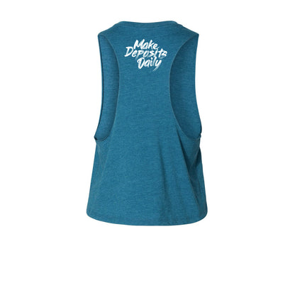 Invest in Yourself Women's Crop Tank