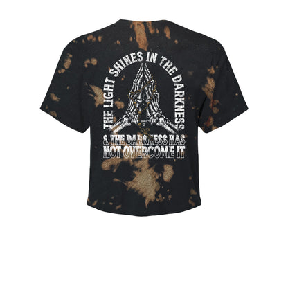 Light Shines Women's Crop Tee