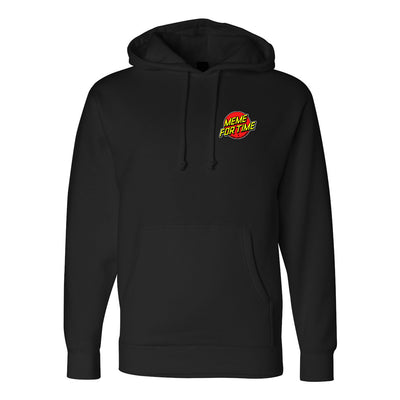 MFT Cruzing Hoodie in Black — front view by VNDK8
