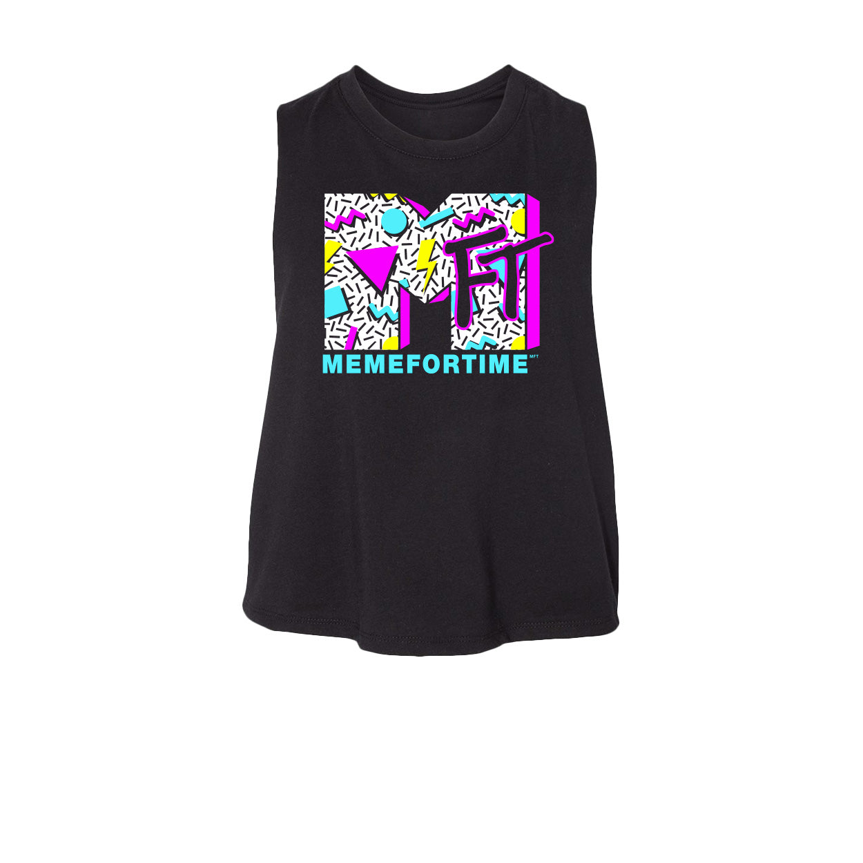 MFT "I Love the 80s" Women's Crop Tank