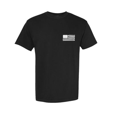 MTW American Wiener Tee in Black — front view by VNDK8