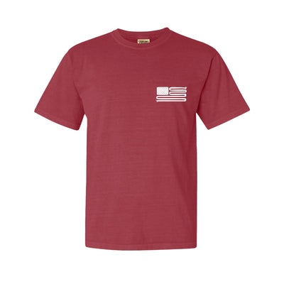MTW American Wiener Tee in Red — front view by VNDK8