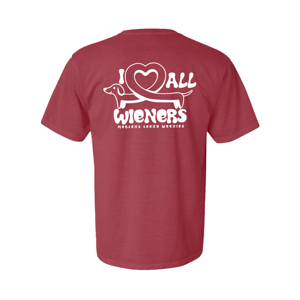 MTW "I Love All Wieners" Tees