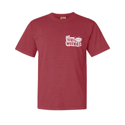 MTW Retro Wiener Tee in Ketchup Red — front view by VNDK8