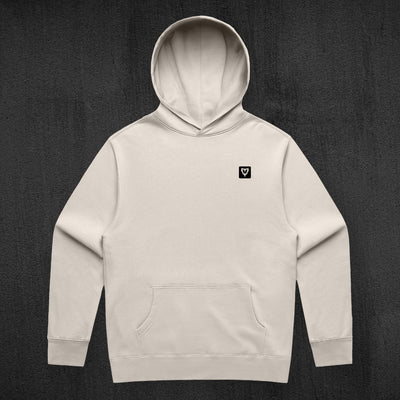 Men's Restore Relaxed Hoodie in Bone — relaxed fit recovery hoodie by VNDK8