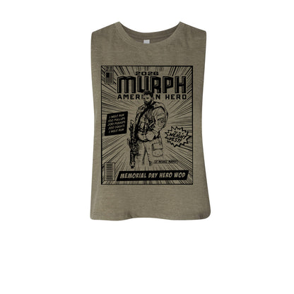 Murph "Comic" Crop Tanks