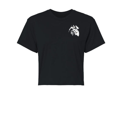 No Concerns Crop Tee
