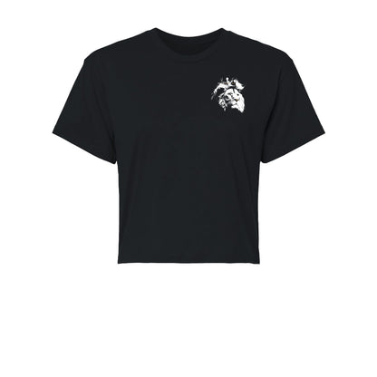 No Concerns Crop Tee