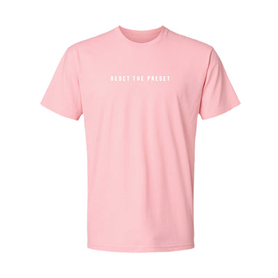Nothing Changes Athletic Tee in Pink — front view by VNDK8