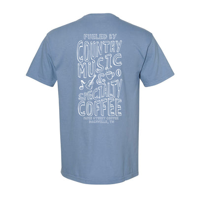 Paper Street Coffee "Fueled" Tee