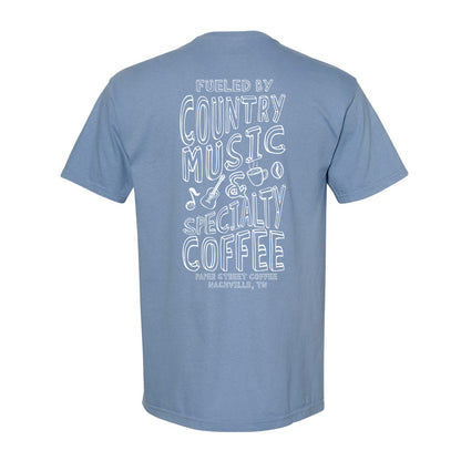 Paper Street Coffee "Fueled" Tee