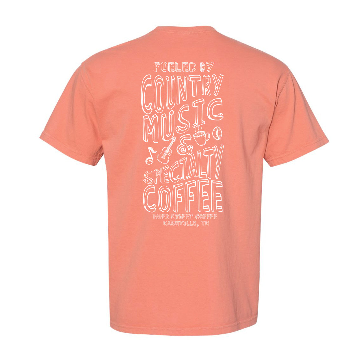 Paper Street Coffee "Fueled" Tee