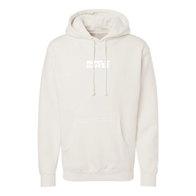 Paper Street Coffee Lazy Days Hoodie in Bone — front view by VNDK8