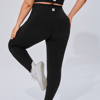 Women's Respond Leggings in Black — back view 1 by VNDK8