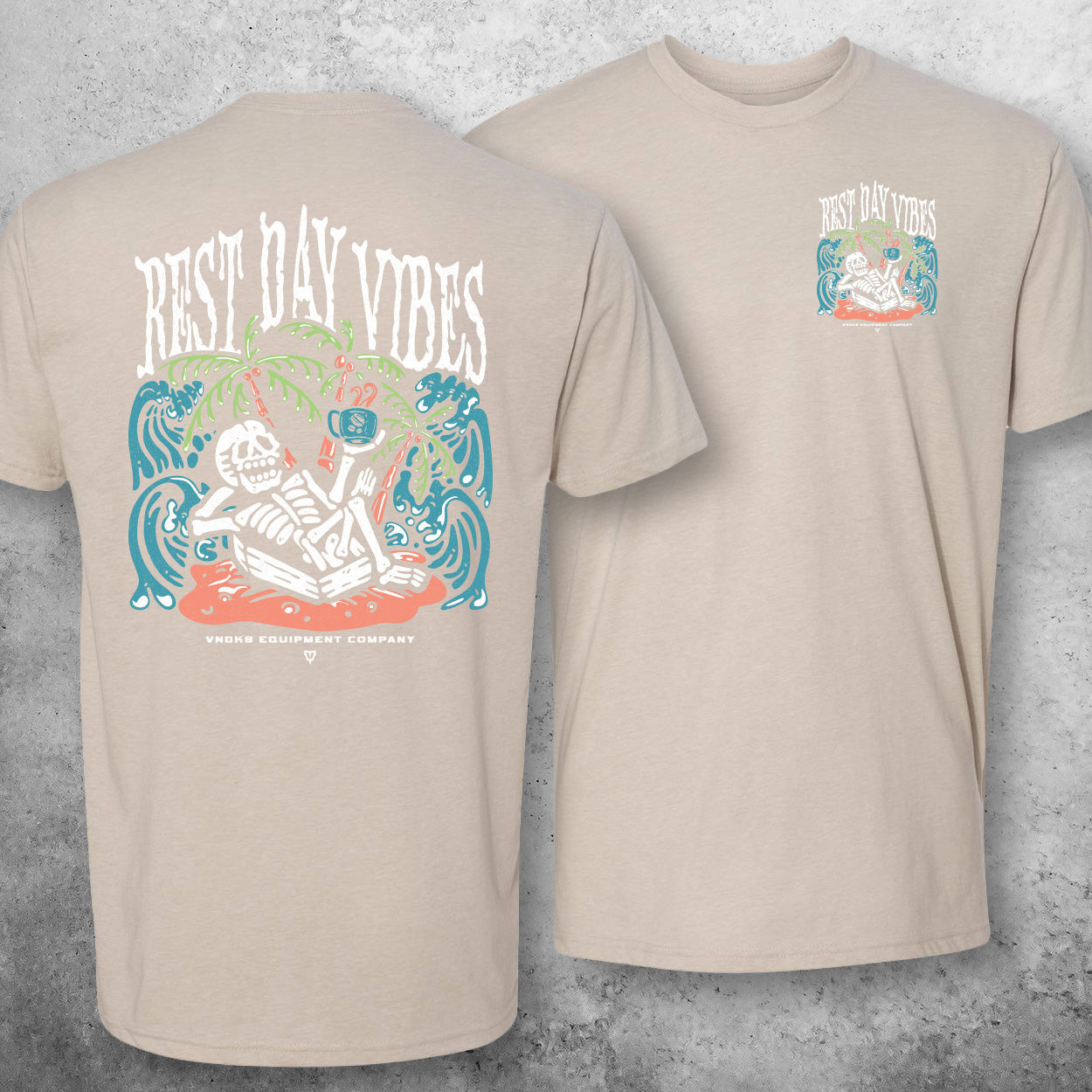 Rest Day Vibes Athletic Tees