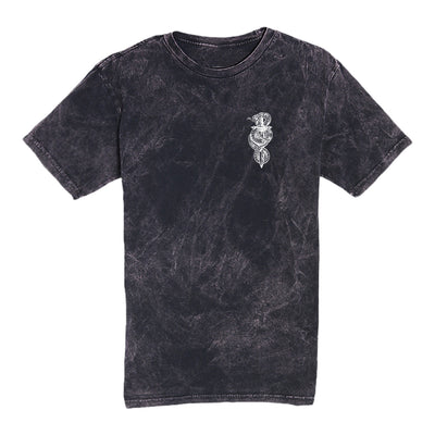 Trust Issues Tee in Mineral Black — front view by VNDK8