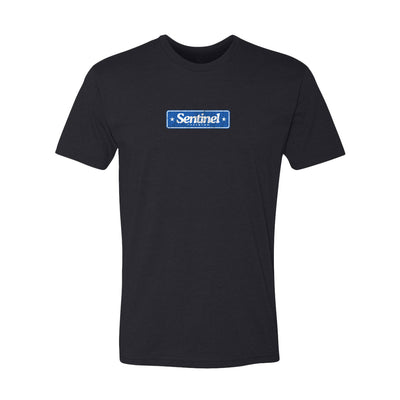 Sentinel Training Methodology Athletic Tee in Black — front view by VNDK8