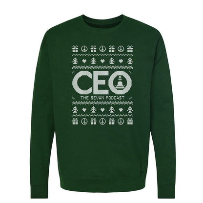 Sevan Podcast Holiday Crewneck Sweatshirt