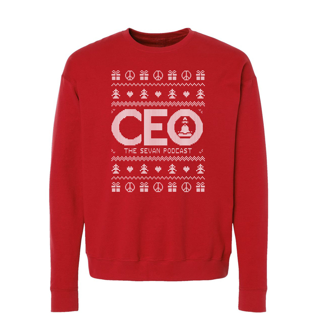 Sevan Podcast Holiday Crewneck Sweatshirt