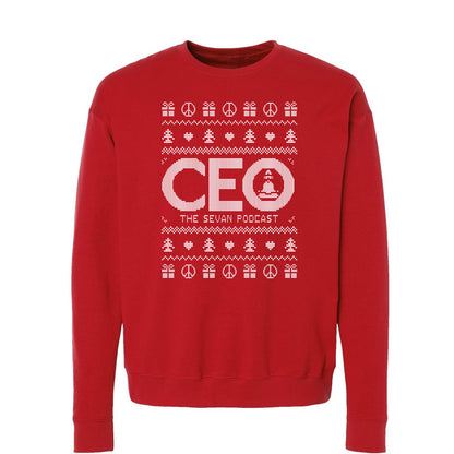 Sevan Podcast Holiday Crewneck Sweatshirt