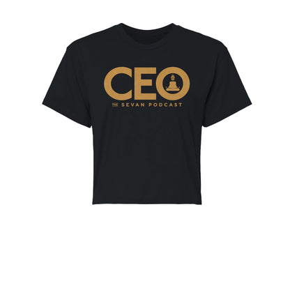 Sevan Podcast CEO Crop Tees
