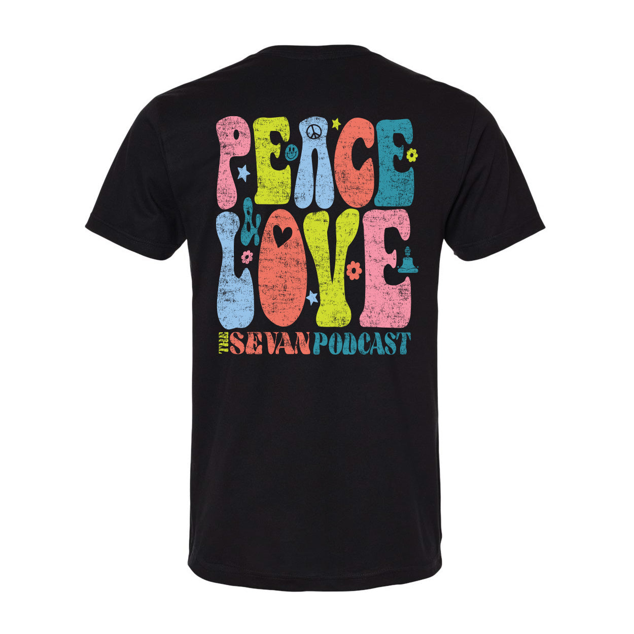 Sevan Podcast Peace & Love Tees