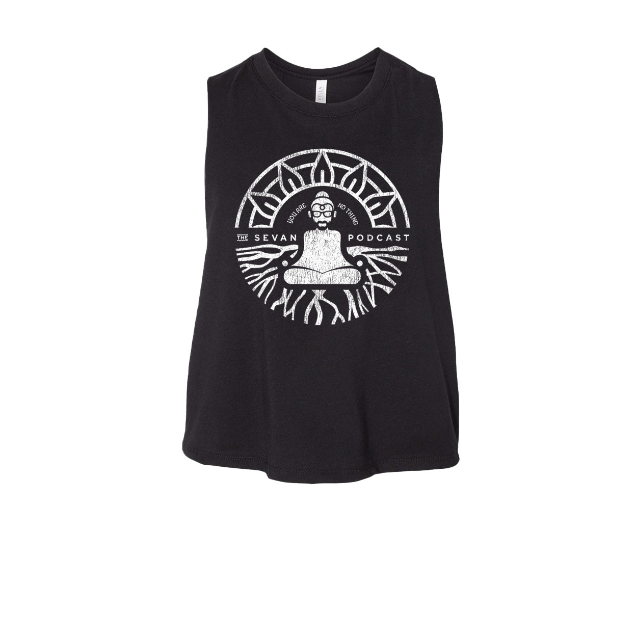 Sevan Podcast Mantra Women's Crop Tanks