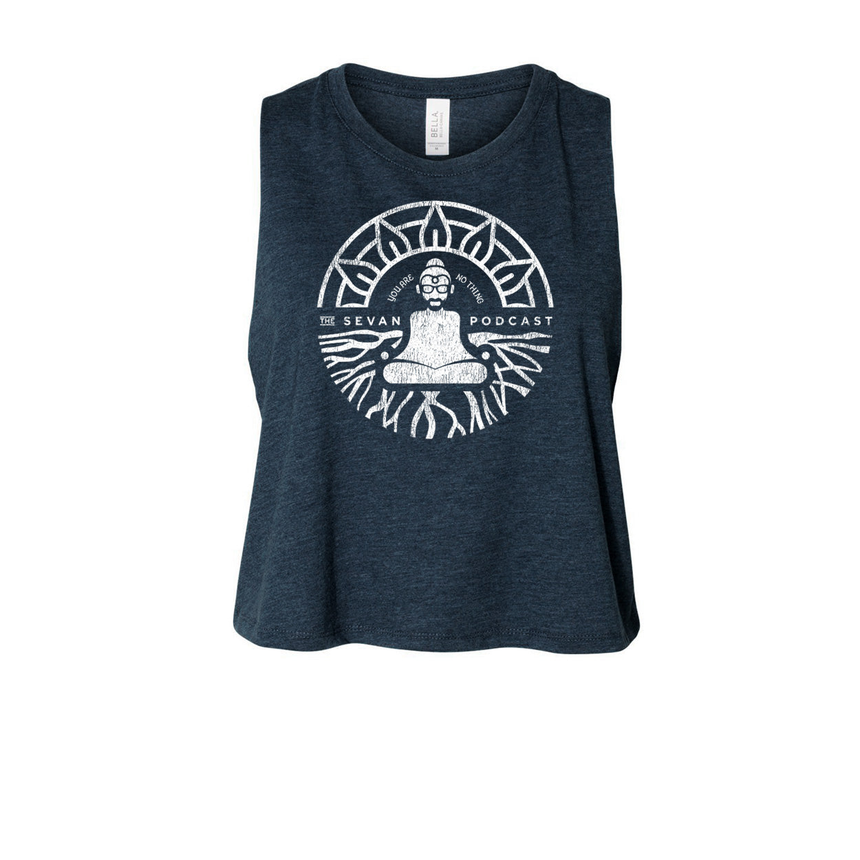 Sevan Podcast Mantra Women's Crop Tanks