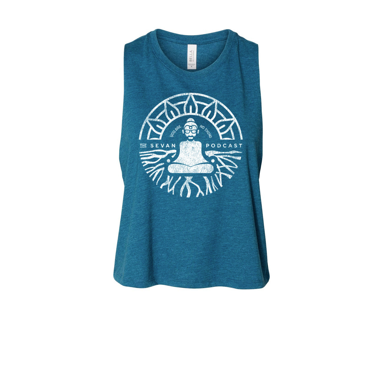 Sevan Podcast Mantra Women's Crop Tanks