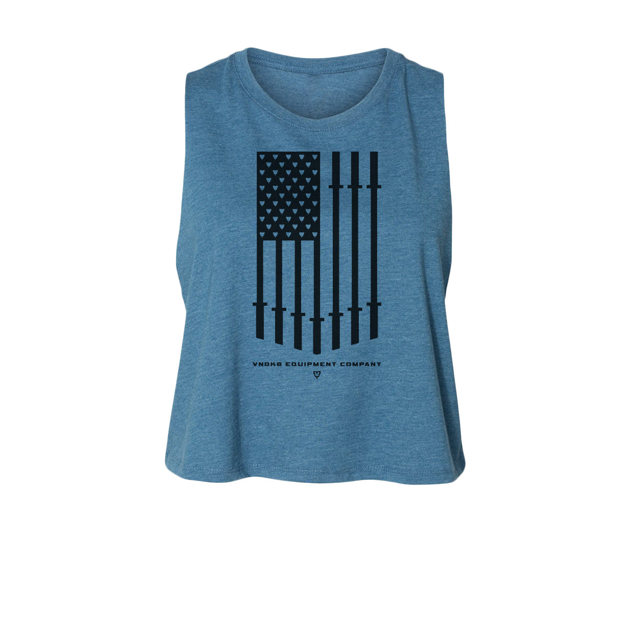 Stars & Bars Women's Crop Tanks