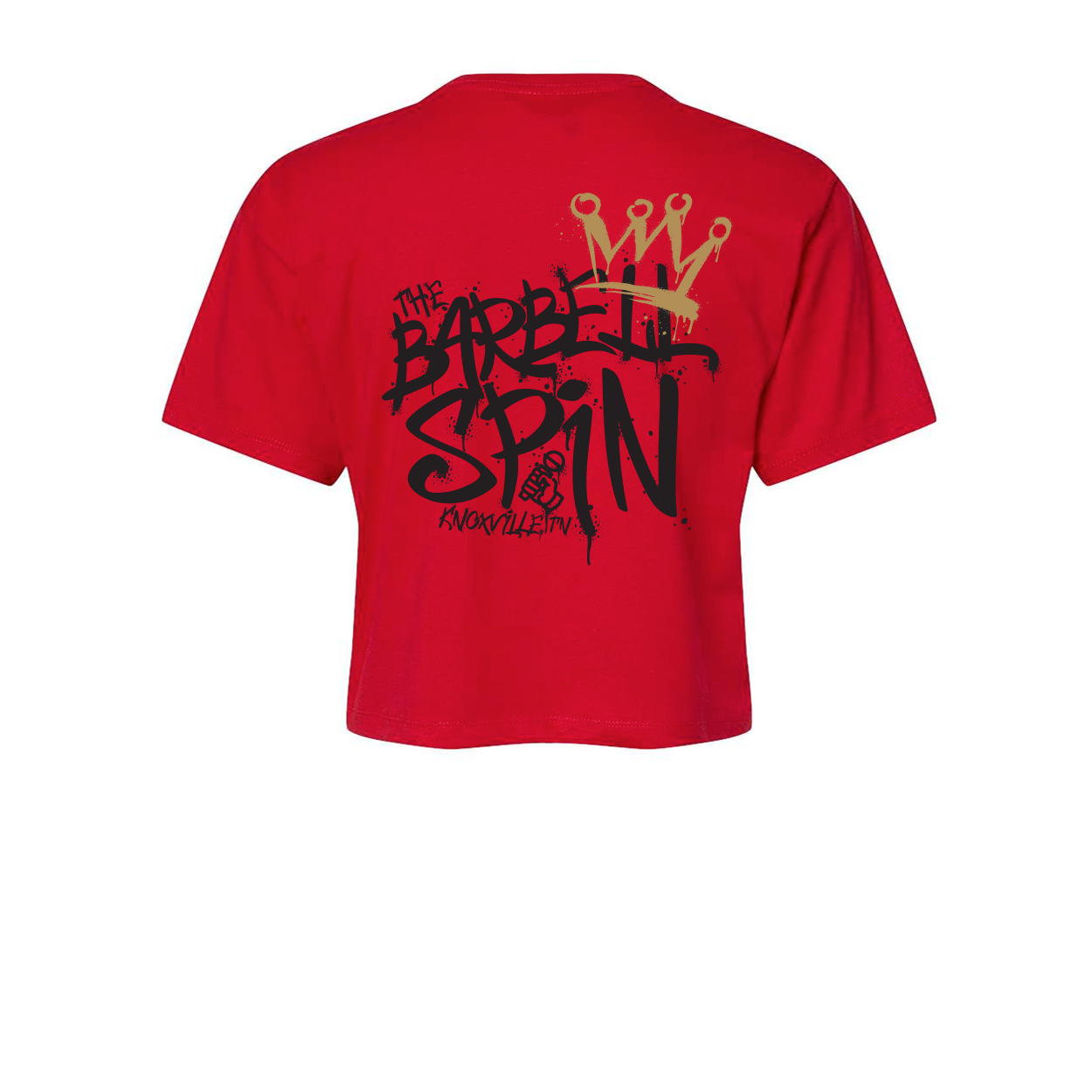 Preorder: The Barbell Spin Knoxville Crown Crop Tee