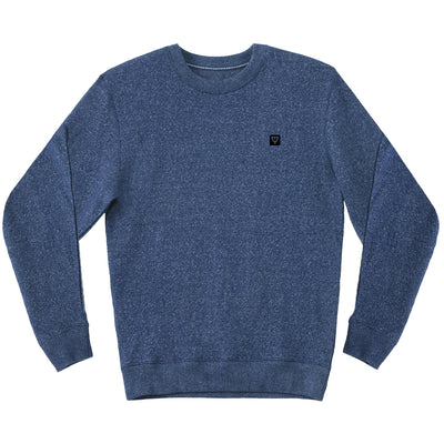 The Hamptons Crewneck in Navy — ultra-premium fleece crewneck by VNDK8