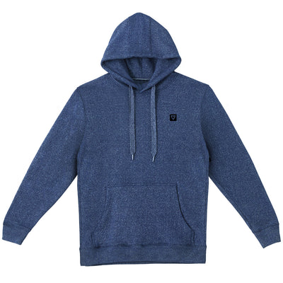 The Hamptons Hoodie in Navy — premium fleece lifestyle hoodie by VNDK8