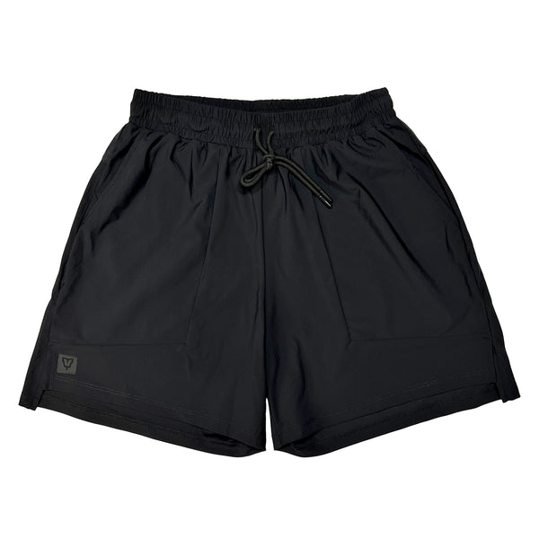 【optstuff】'CREW SHORTS' BLACK Outerstuff Mens Circuit Shorts - Black