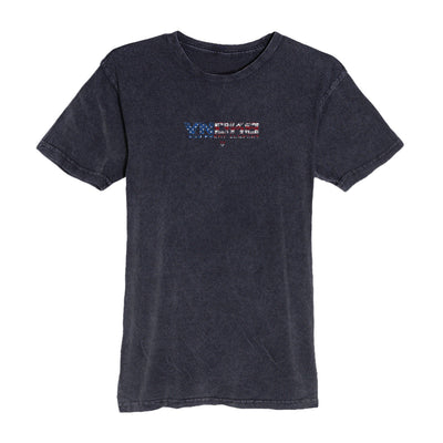 Tread Tee in Vintage Black — front view by VNDK8