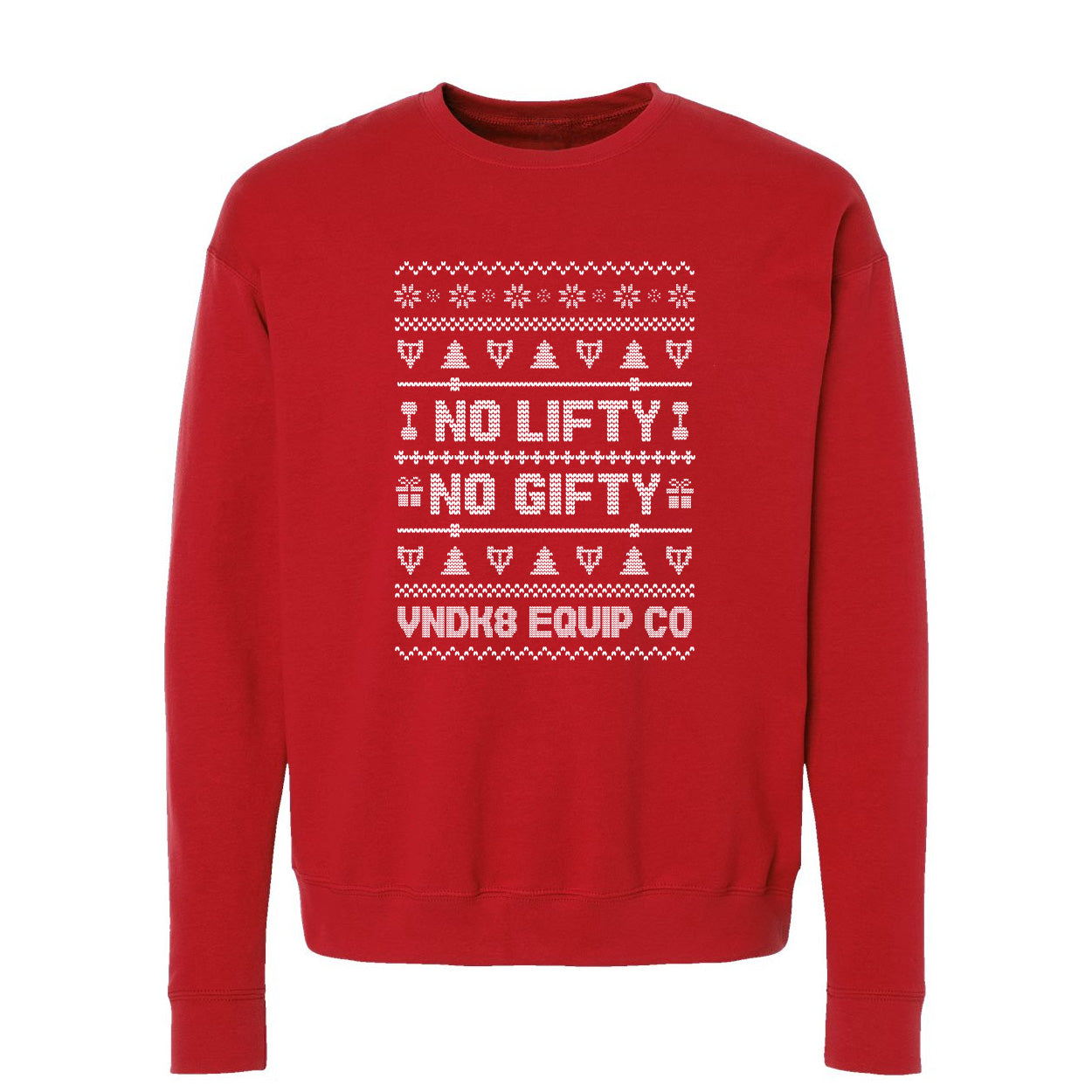 No Lifty No Gifty Holiday Crewneck Sweatshirt