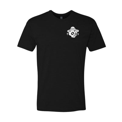 Ego is Not Your Amigo Tee athletic fit in Black — front view by VNDK8