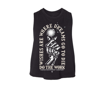 Do The Work Women's Crop Tanks