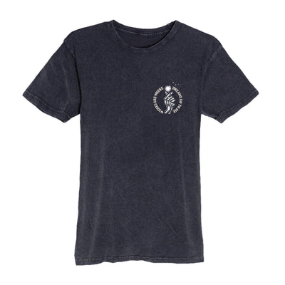 Wishes Tee in Vintage Black — front view by VNDK8