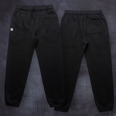 Women's Restore Relaxed Joggers in Black — premium fleece recovery joggers by VNDK8
